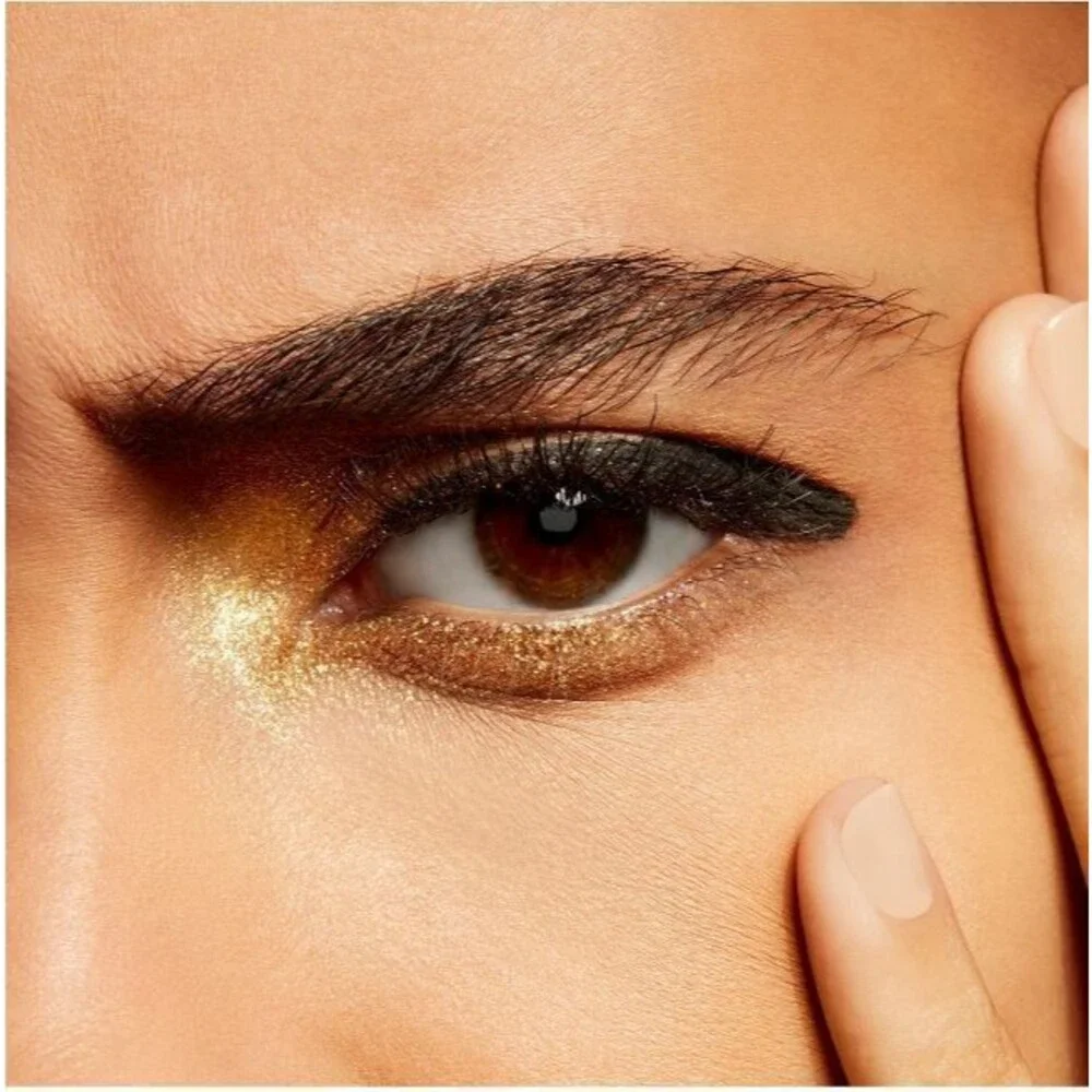 MAC IF IT AIN'T BAROQUE Eye Shadow ~Gold Sparkle Frost ~ Pro Palette Pan Refill